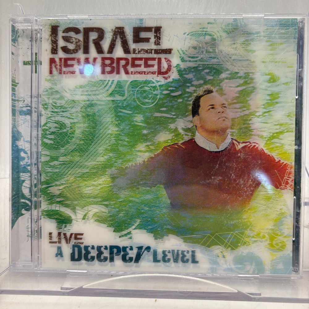 Israel and New Breed Live A Deeper Level CD 2007 Integrity‎ Music 42202 Gospel